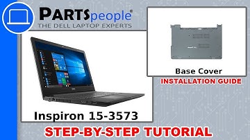 Dell Inspiron 15-3573 (P63F004) Base Cover How-To Video Tutorial