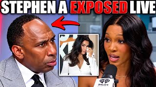 Cari Champion Brutally Exposes Stephen A LIVE Face To Face Leaks Text Lies Over ESPN Molly Qerim