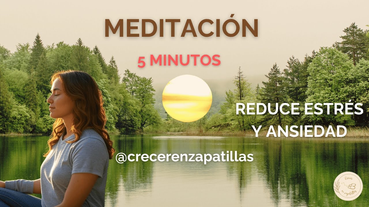 🌸 Meditación guiada para la ansiedad y el estrés-Calma tu mente con ...