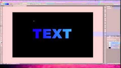 How to create an amazing glowing text effect in photoshop cs5