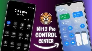 How To Apply MIUI 13 Control Center in any android Devices | Mi12 Pro Control Center