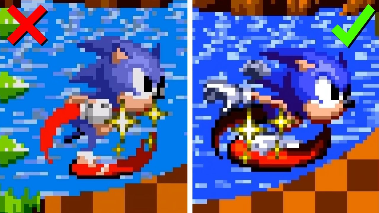 Sonic's got new sprites in Sonic 1 Forever! ~ RatherNoiceSprites's