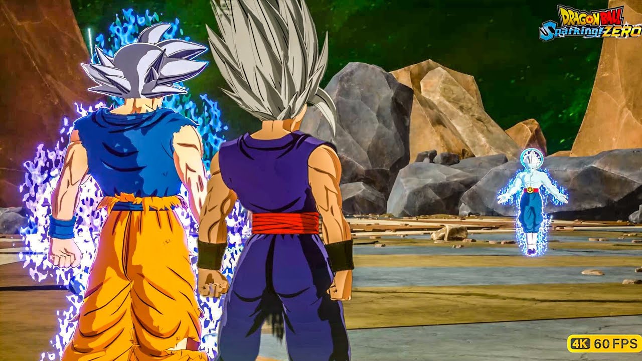 Ultra Beast Goku & Gohan Vs Grand Priest True Form! Dragon Ball Sparking Zero