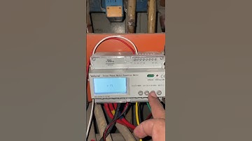 Solis with acrel smart meter system #solissetting #smartmeter #smartmetersetting #solisinverter #fr