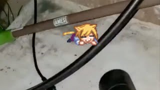 Neco-Arc gets blown away by leaf blower