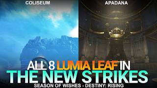 ALL 8 Lumia Leaf in New Strike: Coliseum and Apadana Locations Guide! - Destiny: Rising