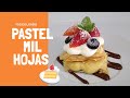 Pastel mil hojas con Yus