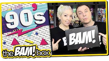 The BAM! BOX "90s" Unboxing Review (February, 2017 Edition)