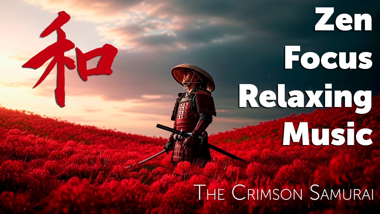 The Crimson Samurai - Japanese Zen Music by a Silent Warrior for Strength, Focus & Calm
