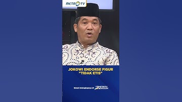 Jokowi Endorse Figur "Tidak Etis" #shorts