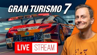 Live mit Talk, Gran Turismo 7 und PRL Training
