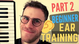 Beginner Ear Training Exercises - Relative Pitch - Large Intervals - Part 2 .mov