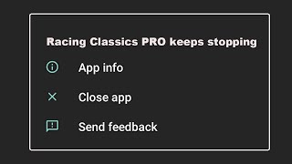 How To Fix Racing Classics PRO App Keeps Stopping problem in Android Phone screenshot 1