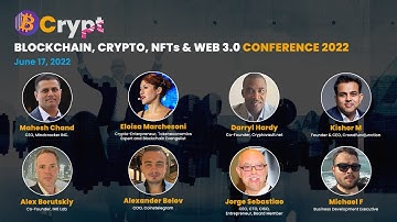 Bcrypt Day 4 - Blockchain, Crypto, NFTs & Web 3.0 Conference Of 2022