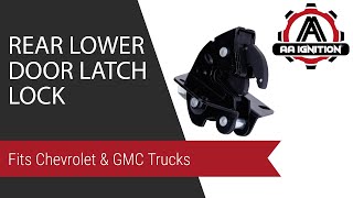 Replacement Rear Lower Door Latch Lock - Fits Chevrolet & GMC Trucks