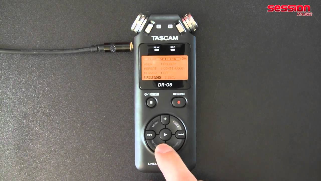 Tascam DR-05 - YouTube