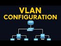 🎥 Cisco Packet Tracer VLAN Configuration | VLAN 10 HR &amp; VLAN 20 IT | Step-by-Step Packet Tracer 