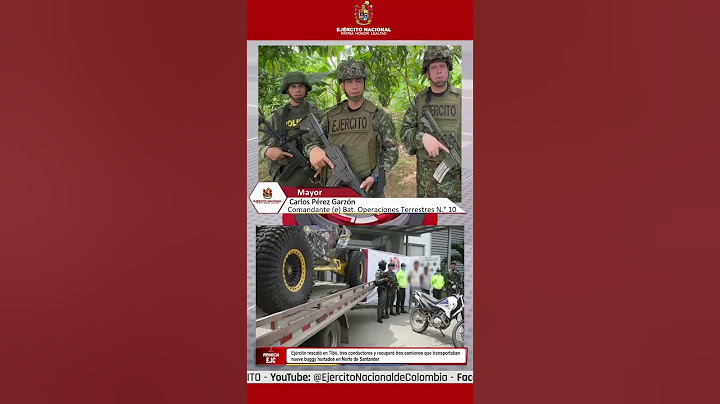 #contundenciaoperacional. El Ejército Nacional recuperó tres camiones hurtados en Norte de Santander