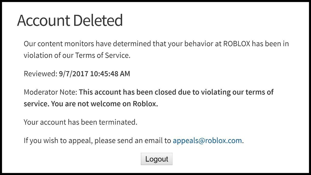 I Almost Got Terminated From Roblox Not Clickbait Youtube - roblox terminated