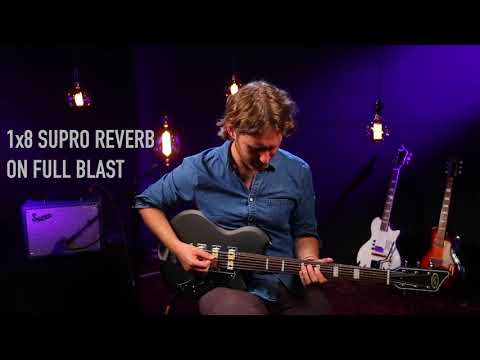 Nir Felder plays the Supro Island Series Hampton Baritone in Djent Black