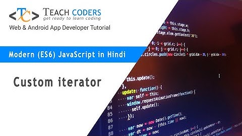 How to create custom Iterator ?