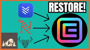 How to restore from Daedalus/Yoroi/Nami to Eternl (ccvault)!