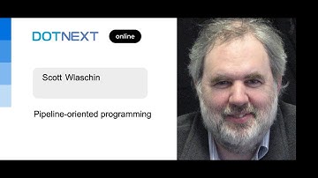 Scott Wlaschin — Pipeline-oriented programming