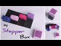 How To Make A Paper Box | DIY Secret Stepper Box | Easy Paper Craft Ideas