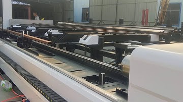 How we do tube automatic loading on tube laser cutting machine