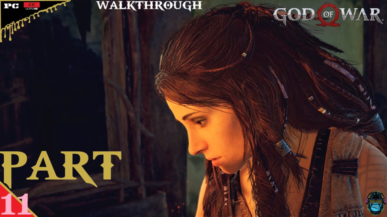 GOD OF WAR PC Walkthrough Part 11 [4K 60FPS RTX 3080 TI] No