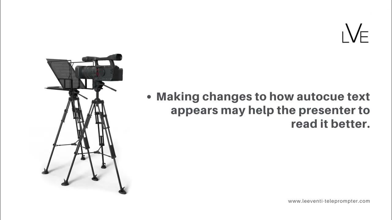 Leeventi Teleprompter Blog YouTube