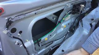 Door latch cable replacement Kia Spectra