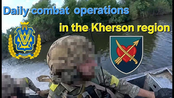 Combat operations of Ukrainian mortar crews on the islands of the Kherson region