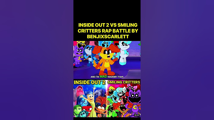 INSIDE OUT 2 Vs SMILING CRITTERS Rap Battle Animated Music Video