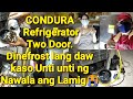 CONDURA Refrigerator Two Door, Dinefrost lang naman daw,tapos unti unti na nawala ang Lamig😭