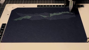 Inktober - Hope on the Axidraw V3/A3 Pen Plotter