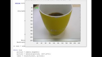 Identify objects with MATLAB® using deep neural network