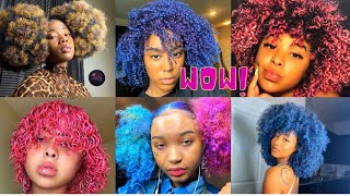 BEST HAIR PAINT WAX TUTORIALS |TEMPORARY HAIR DYE HAIRSTYLES 2023|