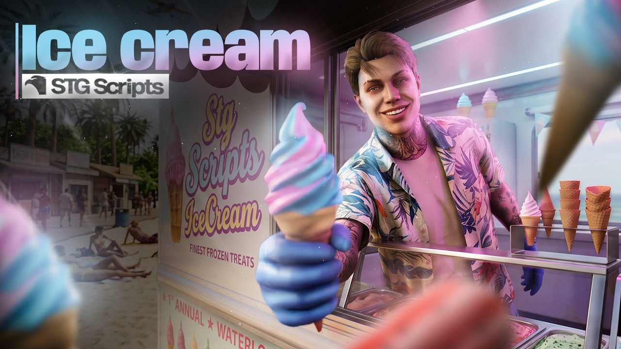 Ice Cream showcase video