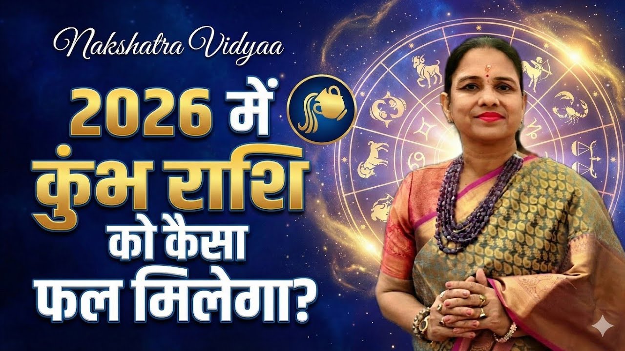 2026 में कुंभ राशि को कैसा फल मिलेगा? | Kumbh Rashi 2026 Prediction | Nakshatra Vidyaa