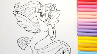 MY LITTLE PONY My Little Pony | Videos for Kids #coloring #mylittleponymermaid