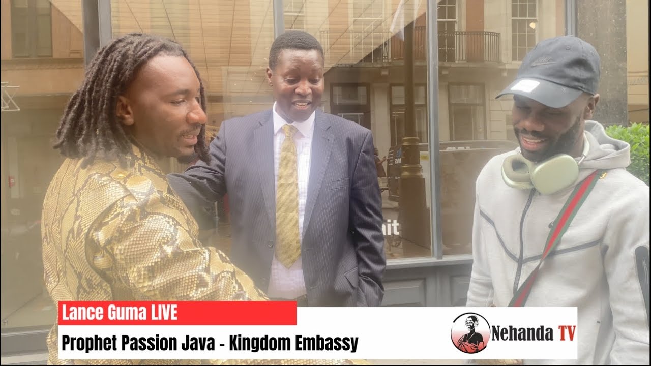 Passion Java interview on the streets of London with Lance Guma - YouTube