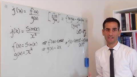 5.2.6 - Using the quotient rule: 2 different examples