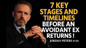 "Why Avoidants Come Back: 7 Powerful Stages After No Contact | Jordan Peterson Motivation"