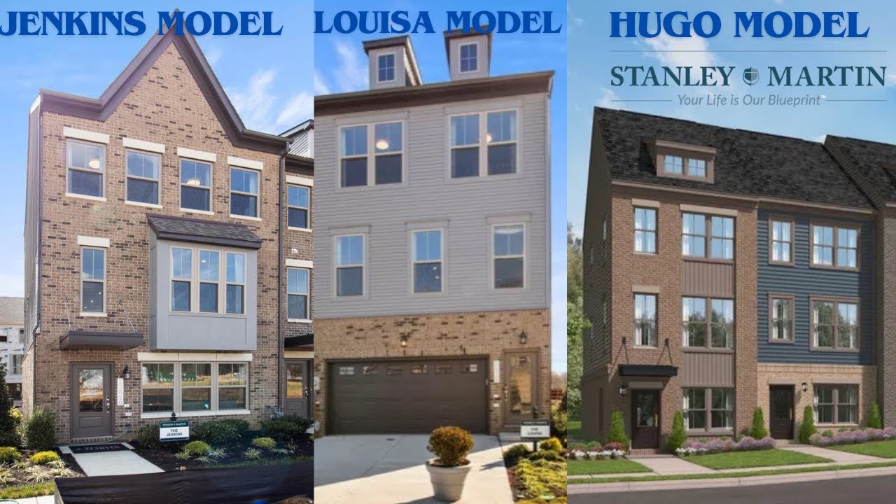 New Homes in Maryland | Stanley Martin | The Woodlands Brandywine Maryland | Jenkins| Louisa | Hugo