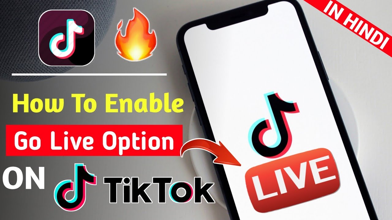 How To Enable Go Live Option On TikTok Tik Tok Me Live Option Kaise