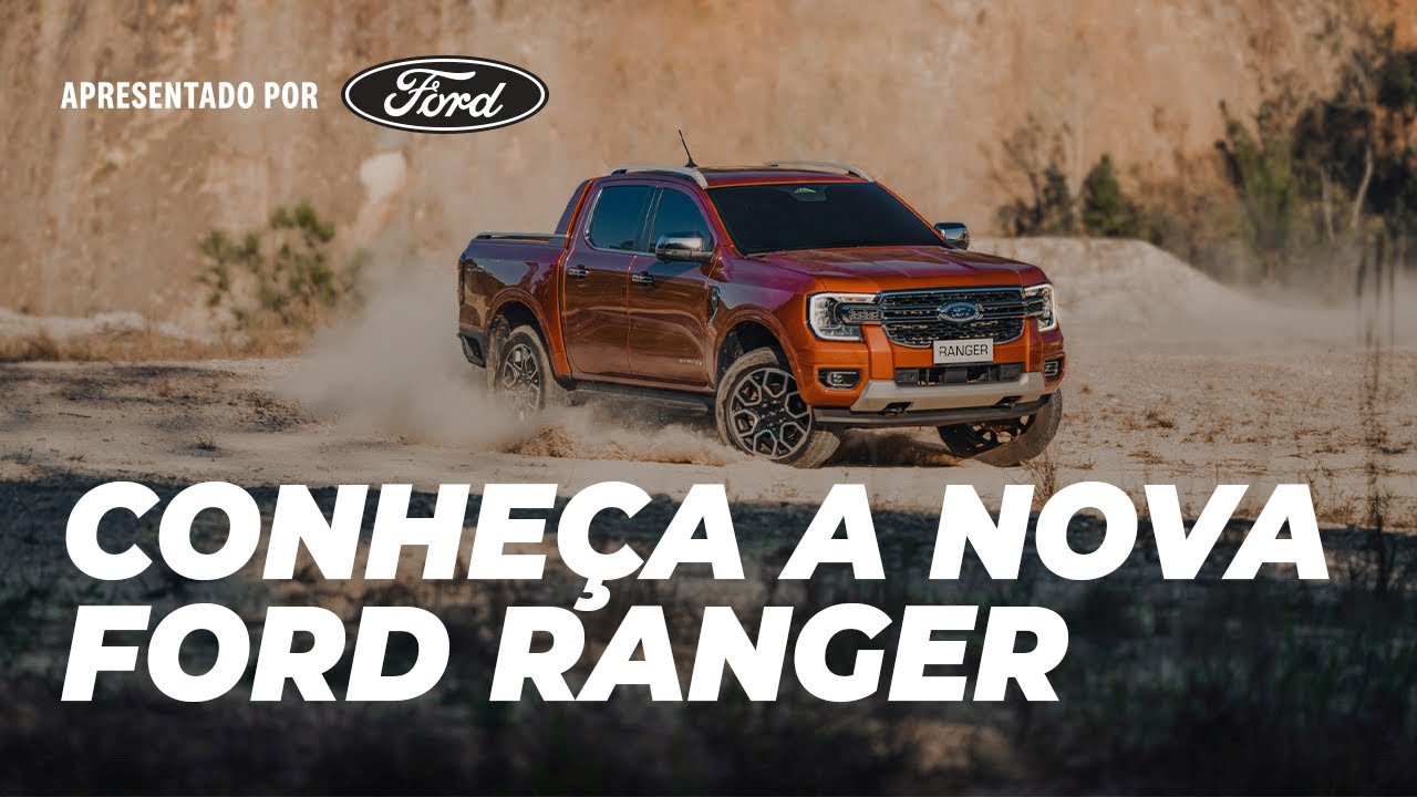 Ford apresenta a Nova Ranger, mais tecnológica e conectada do que nunca