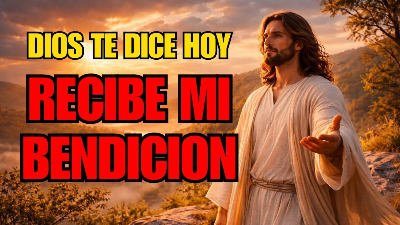 DIOS TE DICE HOY: ¡URGENTE! MI PROVISION TE LLEGA HOY Y NADA TE FALTARA ...