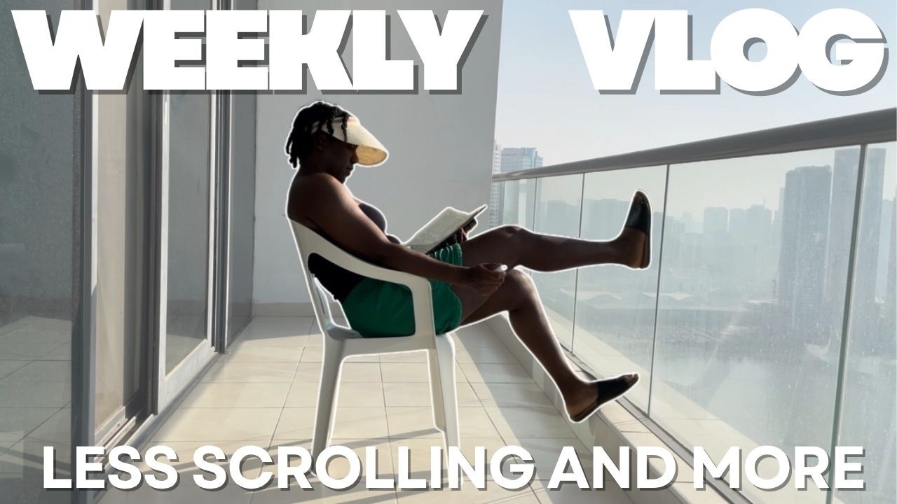 Weekly Vlog| Less Scrolling and More - YouTube