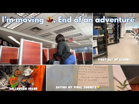 Canada VLOG🇨🇦:I am Moving 📦, Saying my Final Goodbye 🥹|First day of school, UBC| I missed my bus